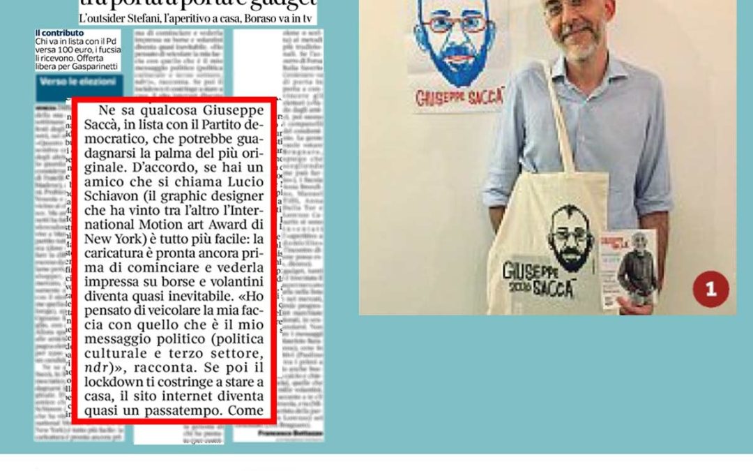 Rassegna stampa: mi impegno mettendoci la faccia!